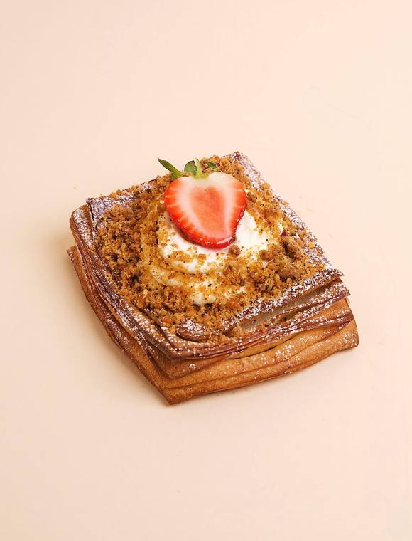 Strawberry danish
